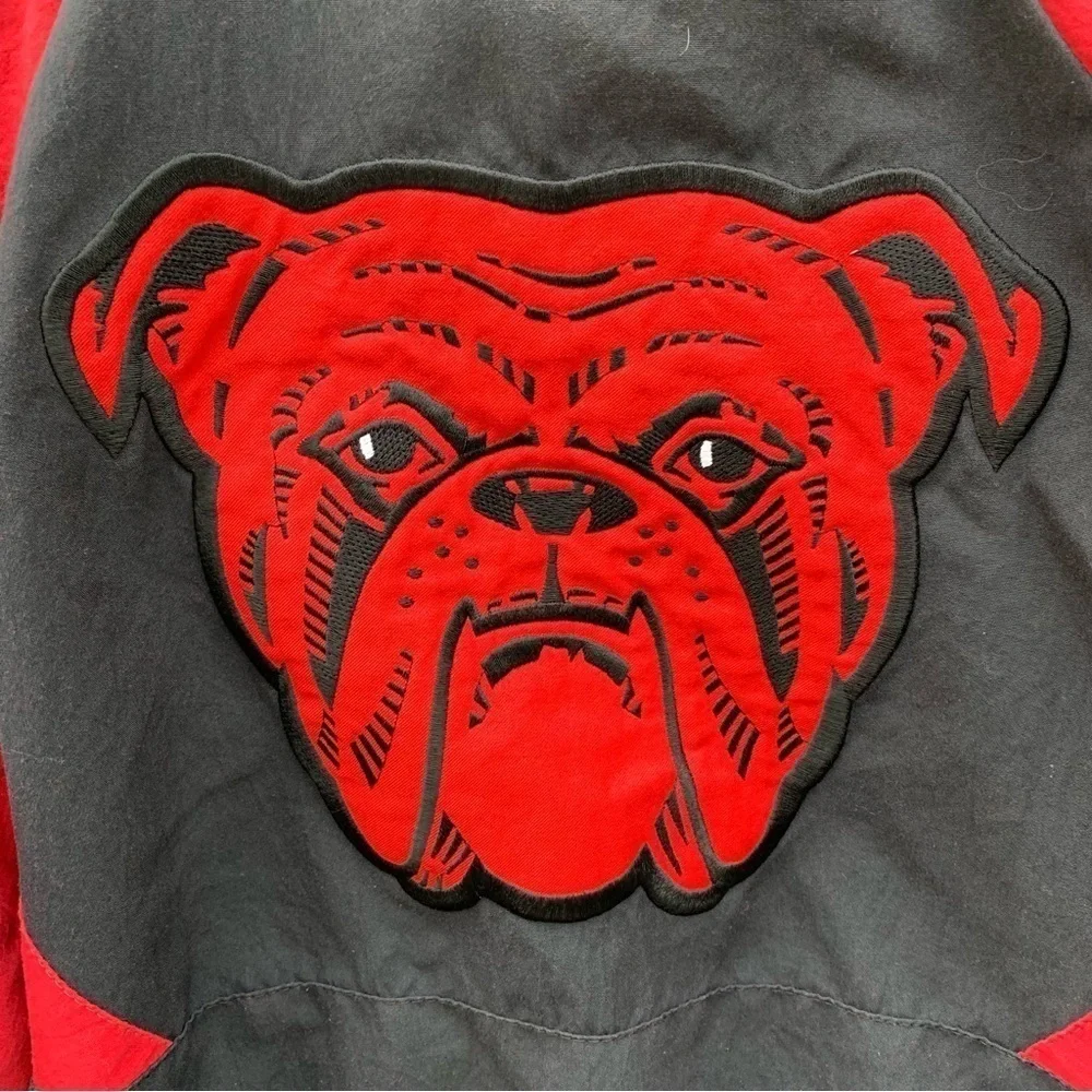 Vintage Red Dog Racing Windbreaker Jacket Four Seasons Made in USA Men’s XL